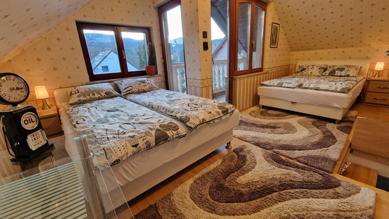 Villa Pilis Hills View Deluxe House With Pool & Ac Near Bp Pilisszentivan Esterno foto