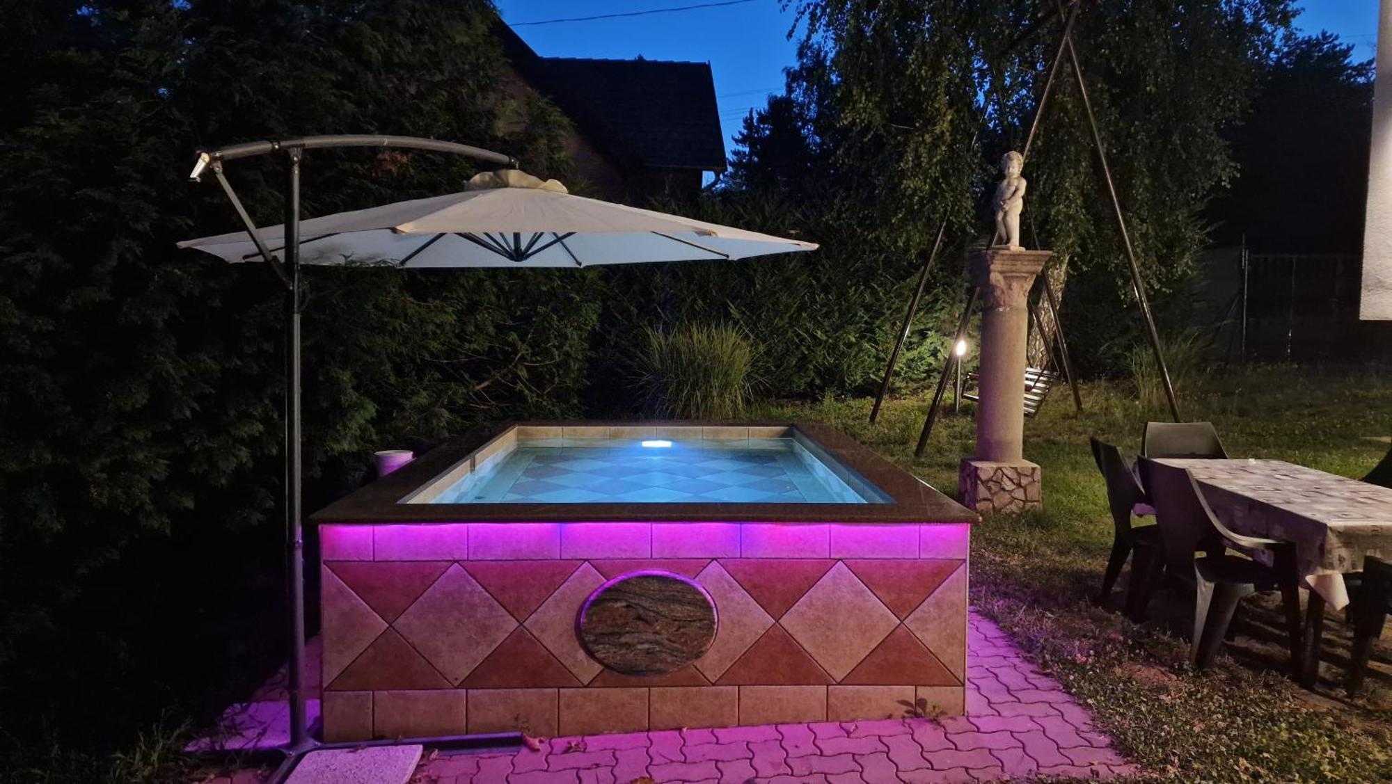 Villa Pilis Hills View Deluxe House With Pool & Ac Near Bp Pilisszentivan Esterno foto